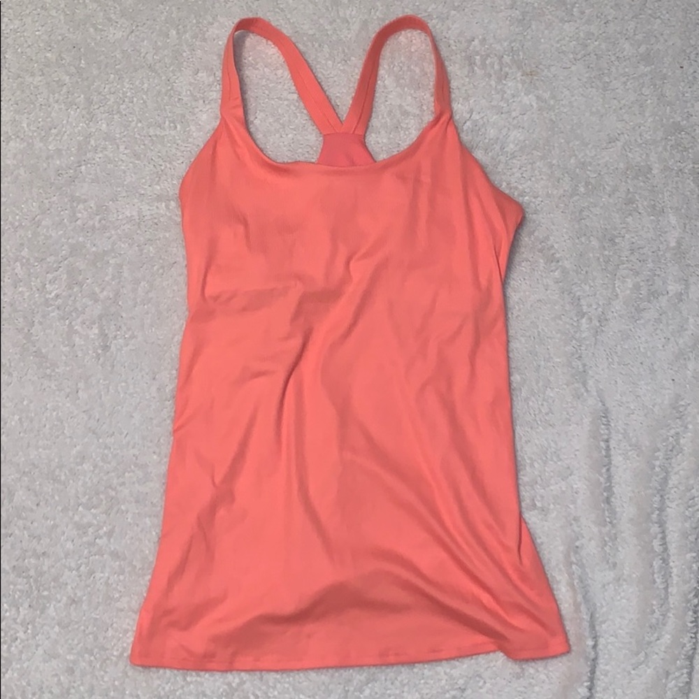 Salmon Athleta Workout Tank